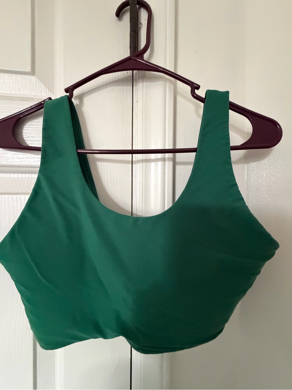 all in motion Emerald Green Scoop Bralette